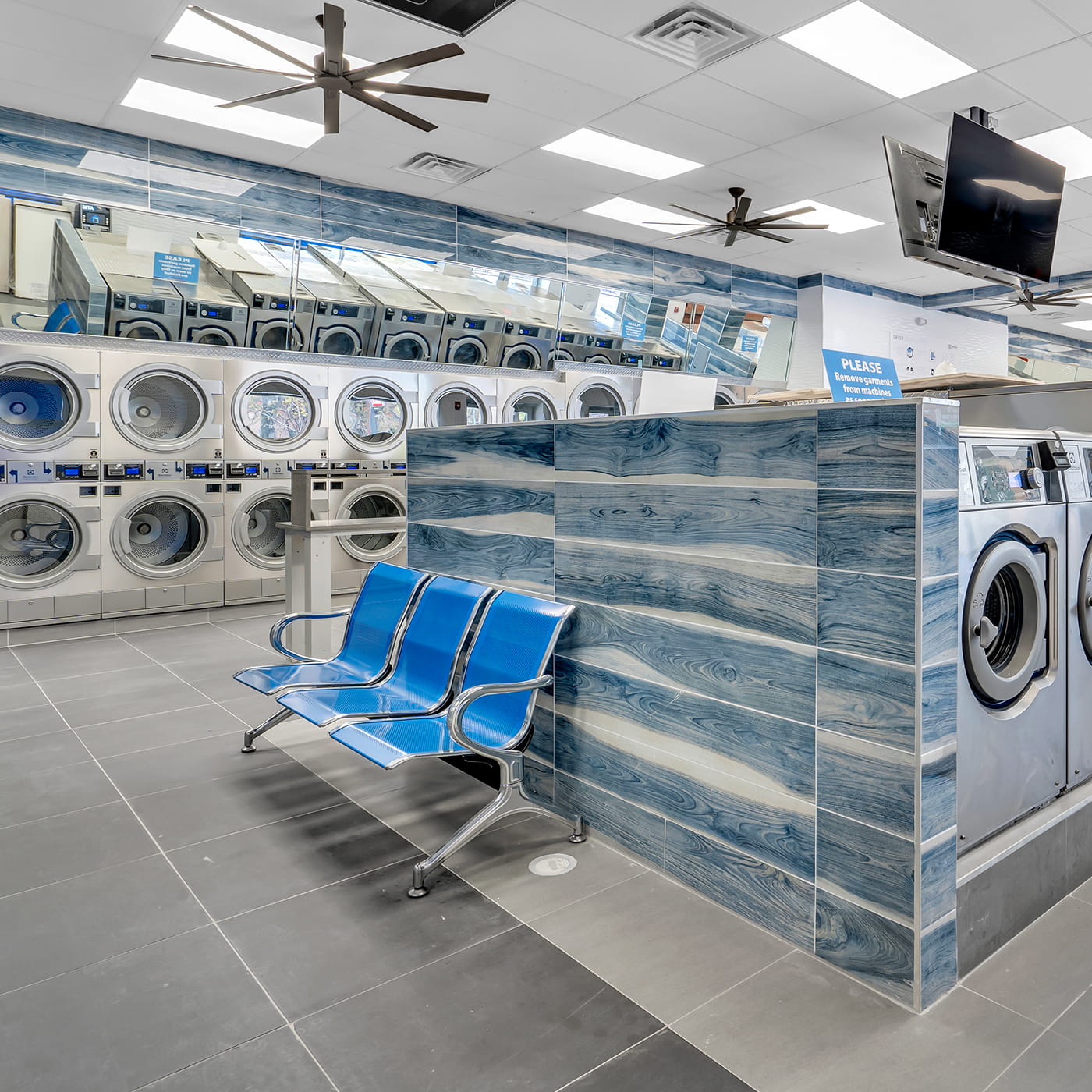 Clean, Modern and Convenient Laundromats Clean, Modern and Convenient Laundromats
